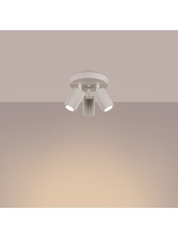 Licht-Erlebnisse Spot Strahler (B)19.5 x (L)19.5 x (H)18 cm in CremeCreme