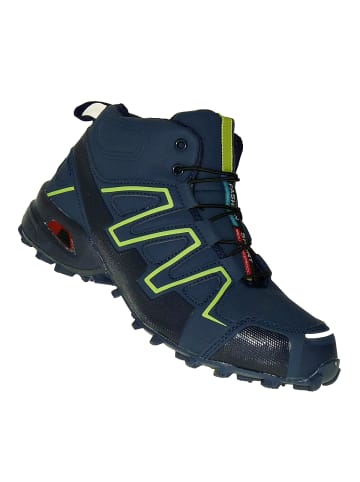 Roadstar Winterschuhe in Blau/Gelb