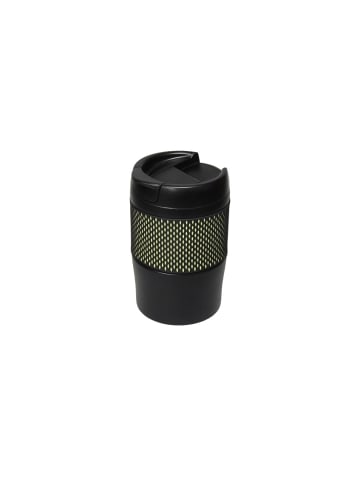elasto Isolierbecher "Temptation" in schwarz/grün - 300 ml