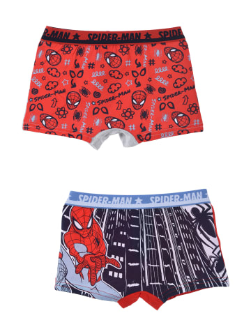 Spiderman 2er-Set: Boxershorts Unterhosen in Mehrfarbig