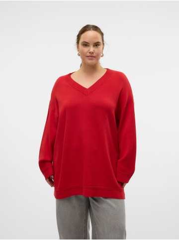 Vero Moda Strickpullover in Salsa