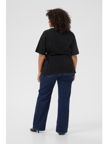 KAFFE curve T-shirt KCdania Loose fit in Black Deep