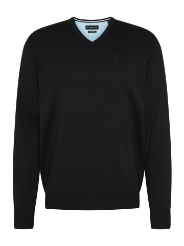 Bugatti Pullover in schwarz