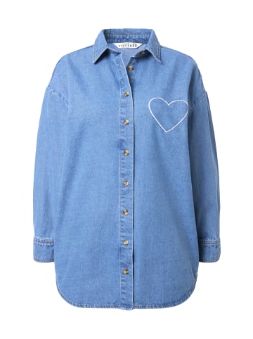 Studio Untold Hemdbluse in blue denim