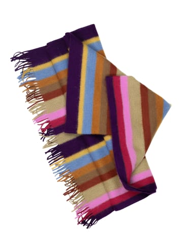 collezione alessandro Winterschal " Farbstreifen " in multi