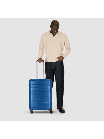 Redolz Essentials 10 MEDIUM 4 Rollen Trolley 67 cm in blue-metallic 2