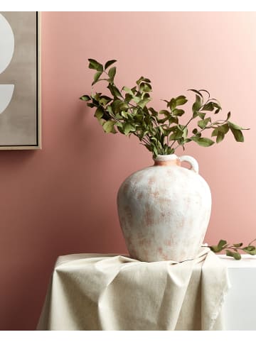 Beliani Dekovase IPOH in Weiß - (W) 28 x (H) 30 x (L) 28 cm