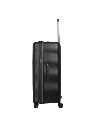 travelite Roomer 4 Rollen Trolley 78 cm in schwarz