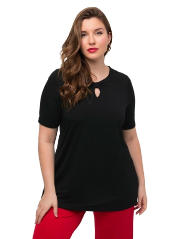 Ulla Popken Shirt in schwarz