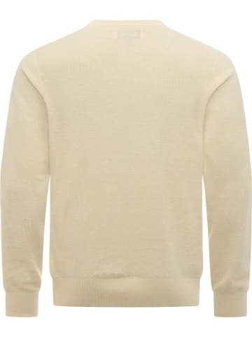 ragwear Rundhalspullover Orien in Ecru