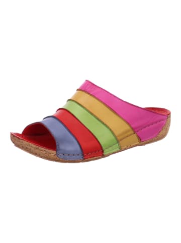 Gemini Damen Pantoletten Anilina Pantolette in Bunt