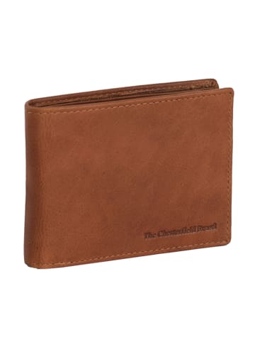 The Chesterfield Brand Walid Geldbörse RFID Schutz Leder 12 cm cognac