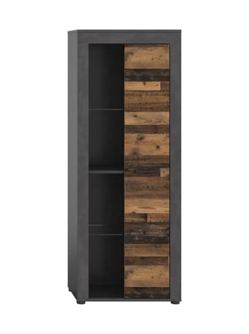 ebuy24 Vitrinenschrank Jam Natur 159 x 35 cm