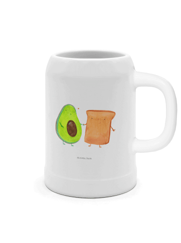Mr. & Mrs. Panda Krug Avocado Toast ohne Spruch in Weiß