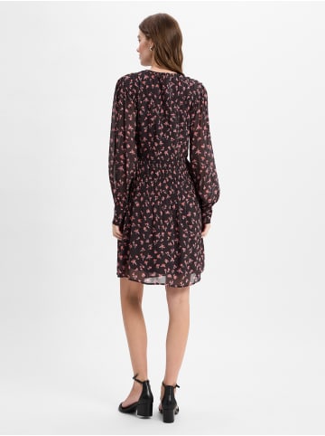 MOSS COPENHAGEN Kleid MSCHEvelda Orabella in schwarz rosa - 0001