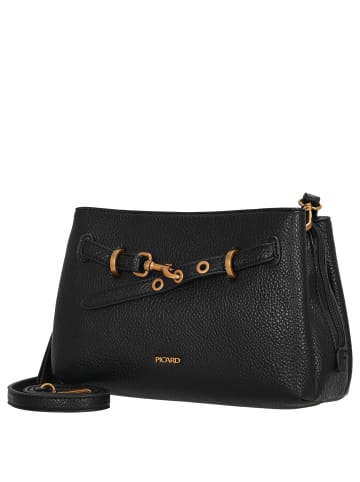 PICARD Style - Schultertasche 27 cm (schwarz) in schwarz