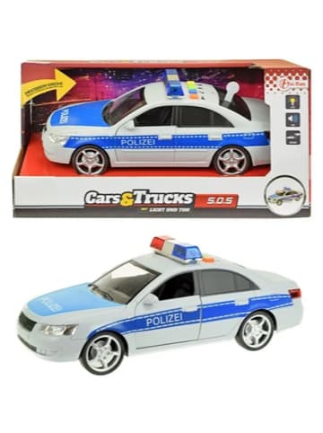 Toi-Toys Super Polizei Auto mit Licht Geräuschen und Rückzug 3 Jahre