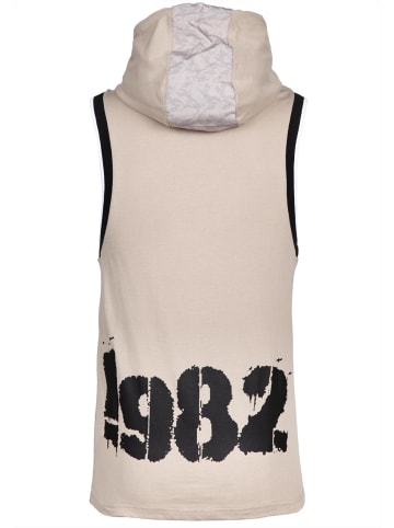 Gorilla Wear Loretto Tank-Top mit Kapuze - Schwarz