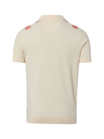 Finshley & Harding London Poloshirt in vanille koralle - 0001