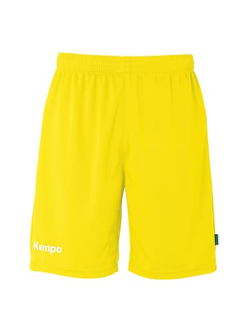Kempa Shorts Team Kids in limonengelb