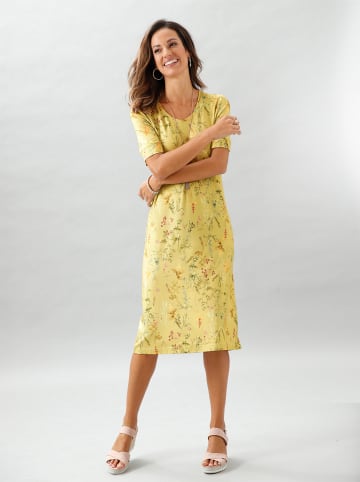 WITT WEIDEN Jerseykleid in zitrone-bedruckt