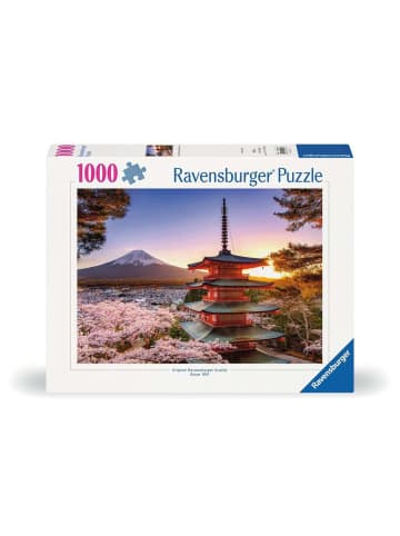Ravensburger Puzzle 1.000 Teile Kirschblüte in Japan Ab 14 Jahre in bunt