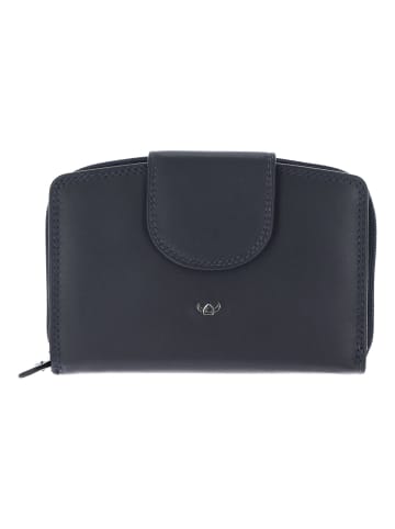 Golden Head Polo Geldbörse RFID Leder 14,5 cm marineblau