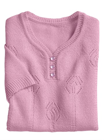 WITT WEIDEN V-Ausschnitt-Pullover in rosé