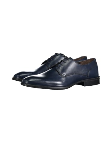 Roy Robson Schnürschuh Businessschuh Echtleder in dunkelblau