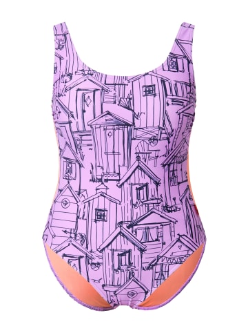 LAURASØN Badeanzug in amethyst