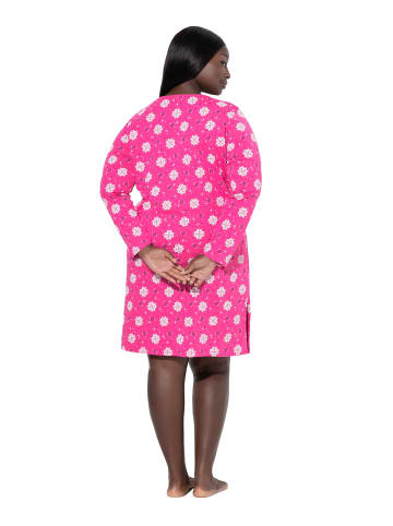 Ulla Popken Nachthemd in schwarz