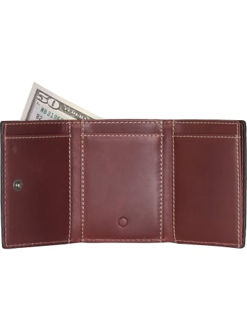 Jekyll & Hide Texas Kreditkartenetui RFID Schutz Leder 7 cm red