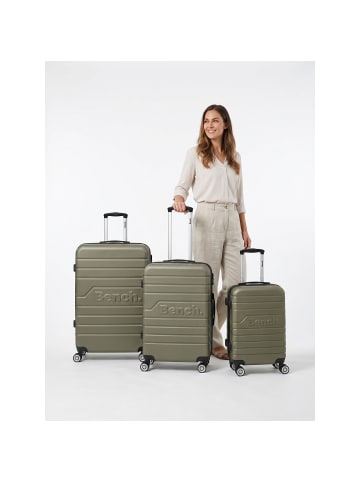Bench Seattle 4 Rollen Kofferset 3-teilig dark-olive