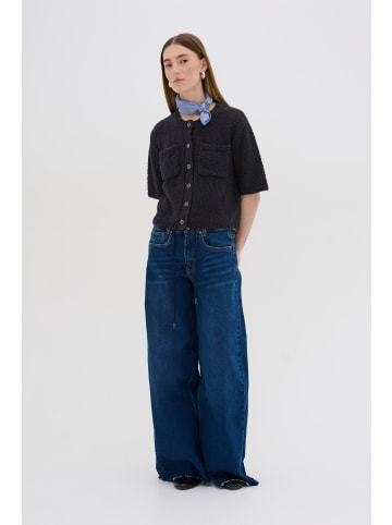 My Essential Wardrobe Strickjacke CarryMW Box fit in Sky Captain Blue
