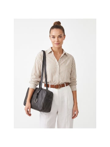Liebeskind Berlin Clarice II Schultertasche M Leder 32 cm black