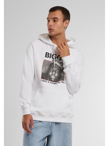 Mister Tee Kapuzenpullover in white