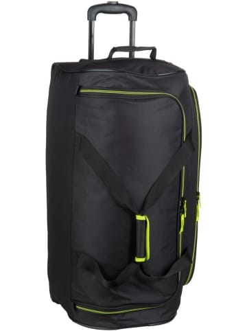 travelite Reisetasche Basics Trolley Reisetasche in Schwarz