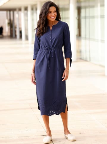 Sieh an! A-Linien-Kleid in marine