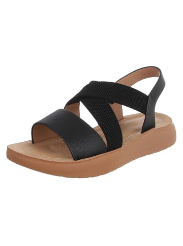 Ital-Design Sandale & Sandalette in Schwarz