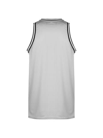 K1X Basketballtrikot Hardwood Big Hole Mesh Double in grau / schwarz