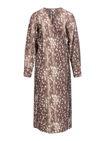 Object Kleid in Cocoa Brown