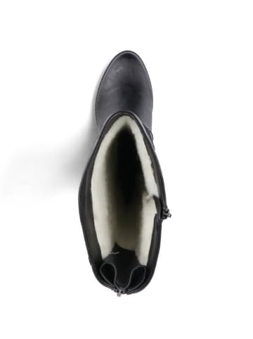 rieker Slipper in schwarz