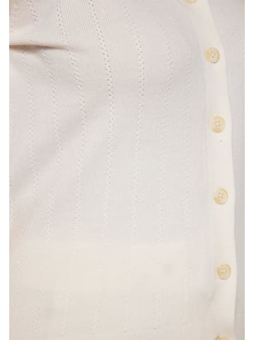 Sidona Damen Cardigan in WOLLWEISS