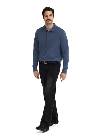 Polo Club Poloshirt MAN RIGBY GO POLO LS IO LONG SLEEVE REGULAR FIT in Denim