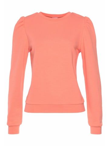 LASCANA Sweatshirt in papaya