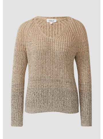 s.Oliver Strickpullover in 84X5_sandstein