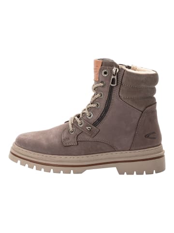 Camel Active MILA Leder Boot in Dunkelgrau