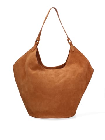 Gave Lux Shoulder Bag in DARK COGNAC