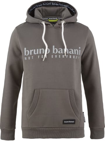 Bruno Banani Kapuzensweatshirt Baldwin in Anthrazit / Melange