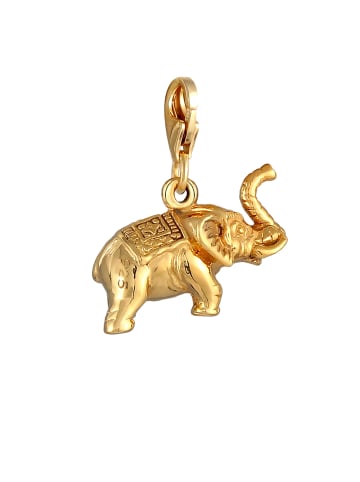 Nenalina Charm 925 Sterling Silber Elefant in Gold